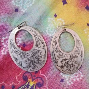 Metal Dangle Earrings